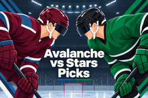 Stars vs Avalanche NHL Picks & Predictions