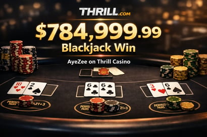 AyeZee $785K Blackjack Win