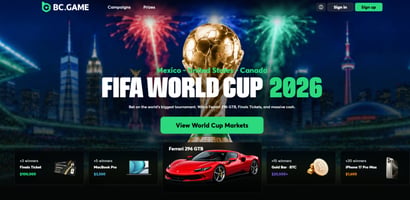 BC.Game $2m World Cup 2026 promotion