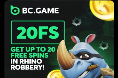 BC.Game Rhino Robbery Promo