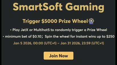 BC.Game SmartSoft Prize Wheel Promo