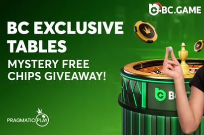 BCGame Mystery Free Chips Giveaway