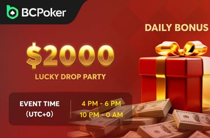 BCPoker Lucky Drop Party
