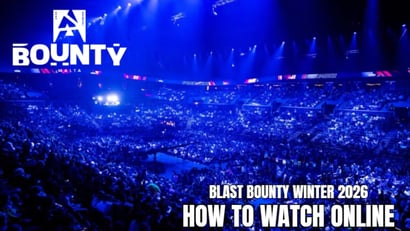 BLAST Bounty Winter 2026 Live Streams