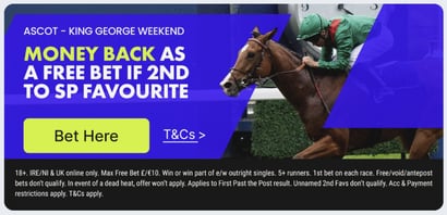 BOYLE Sports King George Money Back Special