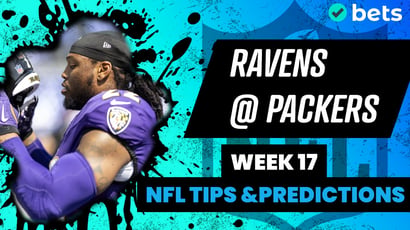 Baltimore Ravens at Green Bay Packers NFL Week 17 Tips