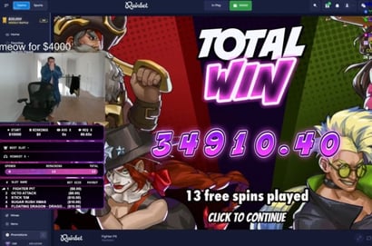 BeanTwitch 35K Rainbet Win