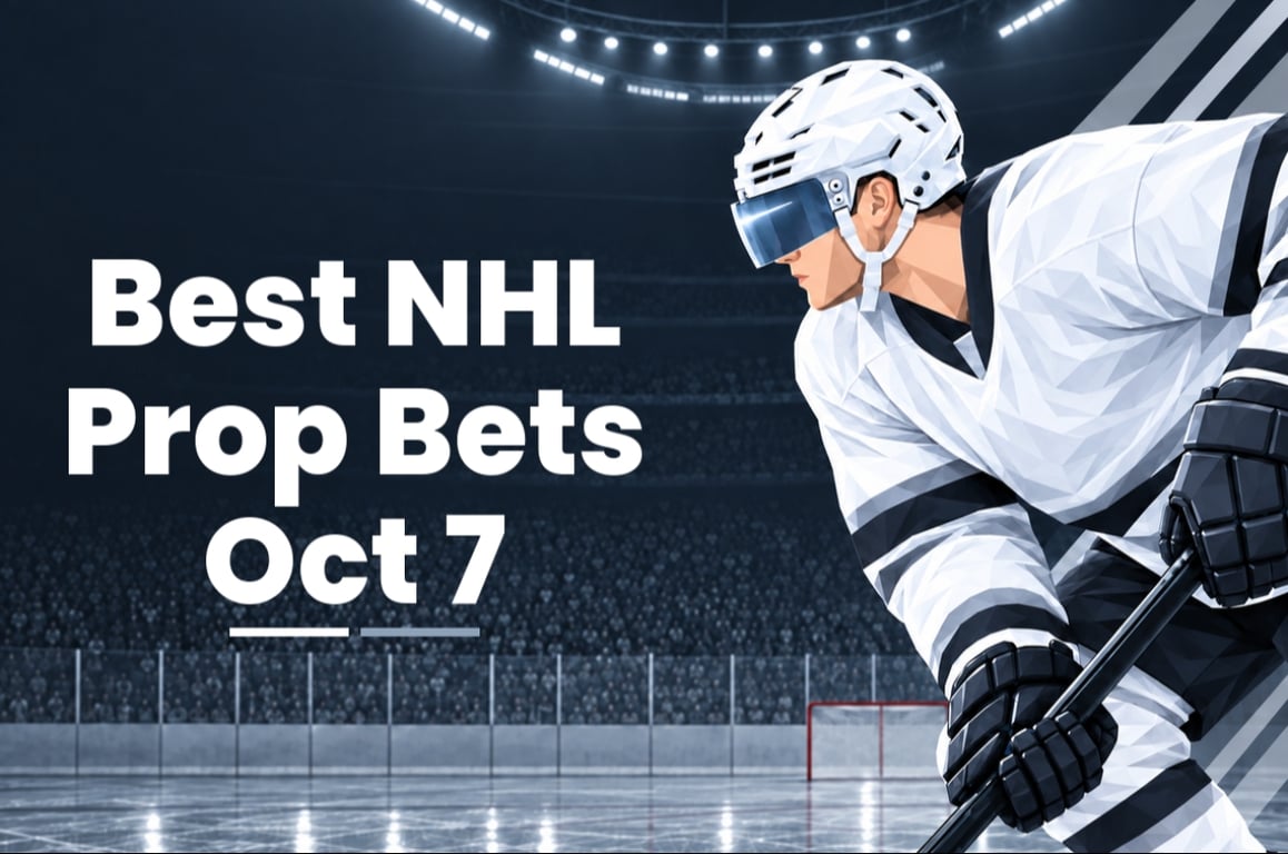 Best NHL Props Oct 7