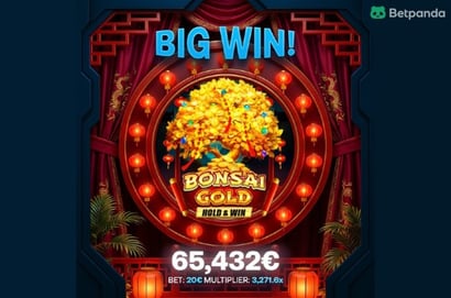 BetPandaio Bonsai Gold Big Win