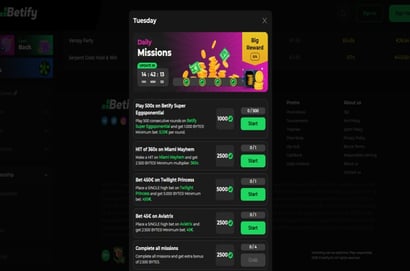 Betify Daily Missions