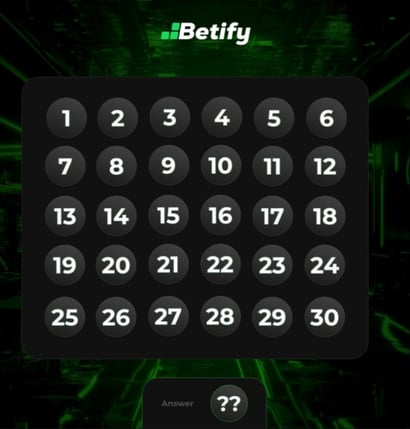 Betify Keno Promo
