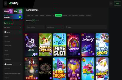 Betify Mini Games