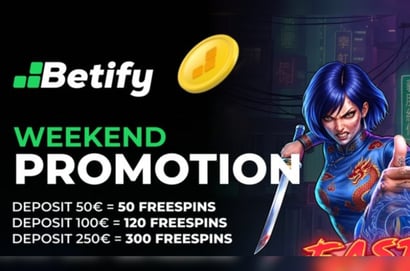 Betify Weekend Promo