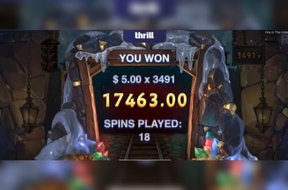 Big Win Fire in the Hole 3 Slot