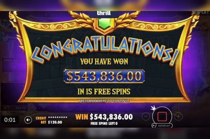 Big Win at Thrill