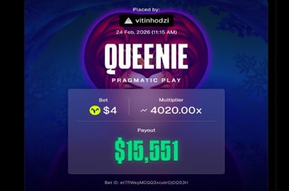 Big Win on Queenie Slot at Goated