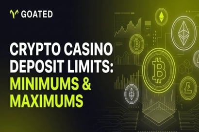 Bitcoin deposits and withdrawals at Goated.com