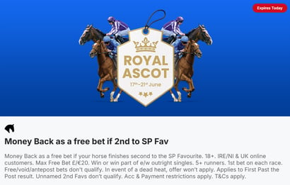 BoyleSports Royal Ascot Money Back Special