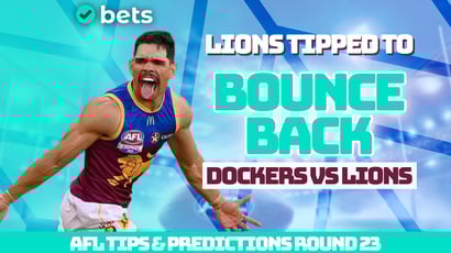 Fremantle Dockers vs Brisbane Lions AFL Round 23 Tips - Wounded Lions to roar in finals shaping showdown