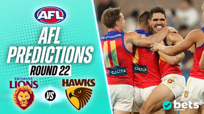 Brisbane Lions vs Hawthorn Hawks AFL Round 22 Tips