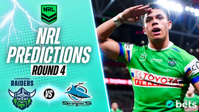 Canberra Raiders vs Cronulla Sharks Tips