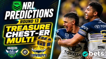 Canberra Raiders vs North QLD Cowboys