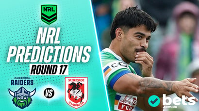 Canberra Raiders vs St George Illawarra Dragons