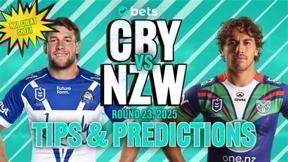 Canterbury Bulldogs vs New Zealand Warriors NRL Tips - Dogs to leave Warriors' top four hopes in tatters