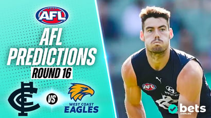 Carlton vs West Coast Eagles AFL Round 16 Tips