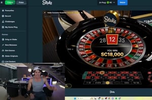 Clavicular 18K Roulette Win