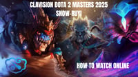 Clavision DOTA 2 Masters 2025 Snow-Ruyi