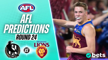 Collingwood Magpies vs Brisbane Lions AFL Round 24 Tips