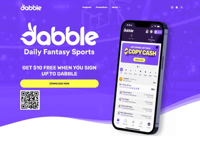 Dabble Fantasy Sign Up Bonus