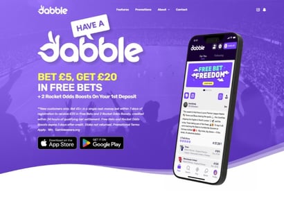 Dabble.co.uk Welcome Offer