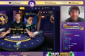 Doug Roobet Blackjack Session