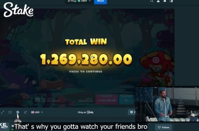 Drake Mushroom Madness Win