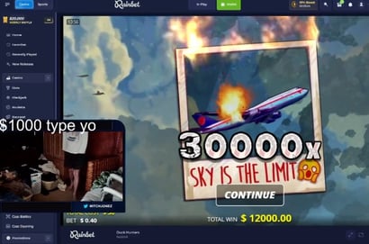 Duck Hunters Max Win at Rainbet