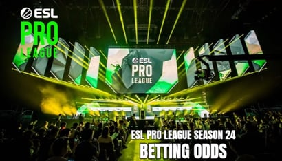 ESL Pro League Season 24 Betting Odds