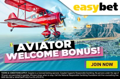 Get up to 10 Bonus Flights on Aviator when you join EasyBet 