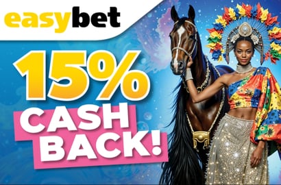 Durban July Cash Back - 15% cash back on Durban July bets at Easybet