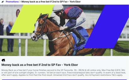 Ebor Festival 2025 Money Back BoyleSports