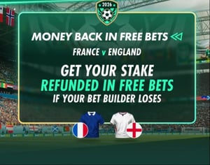 England vs France bet365