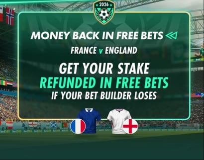 England vs France bet365