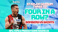 Essendon Bombers vs St Kilda Saints AFL Round 23 Tips