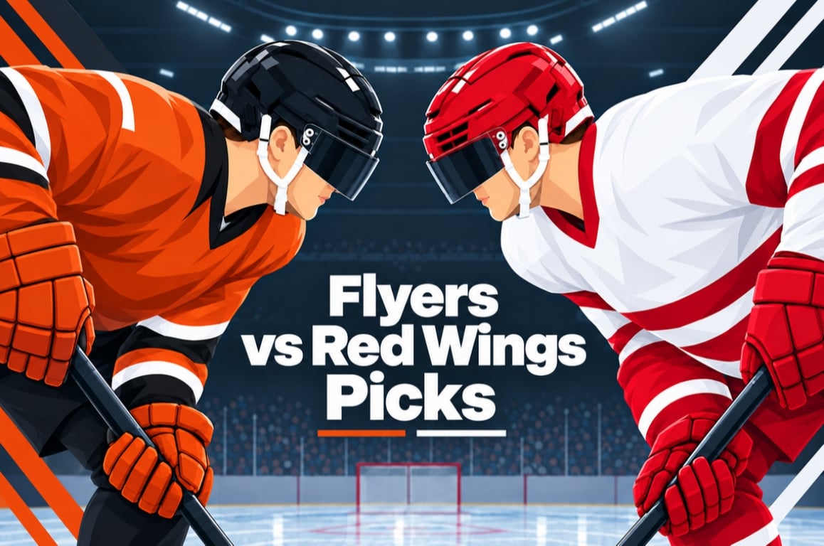 Flyers vs Red Wings