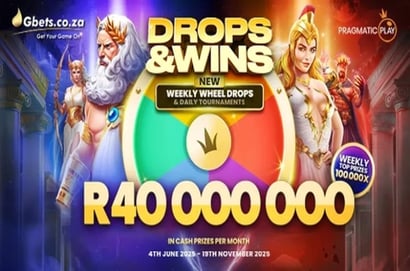 GBets Drops and Wins