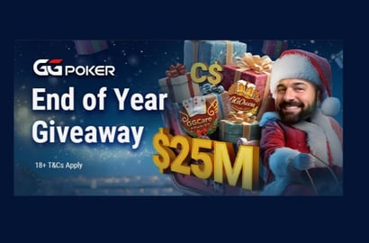 GGPoker $25M End Of Year Giveaway