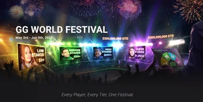 GGPoker announces historic $300 Million GTD GG World Festival