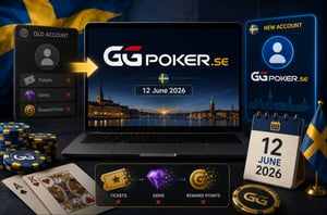 GGPoker Sverige Lansering