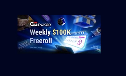 GGPoker weekly $100,000 Freeroll